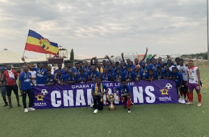 Accra Hearts of Oak were crowned the new Ghana Premier League champions at Sogakope