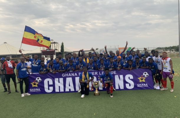 Hearts are winners of the 2020/2021 GPL