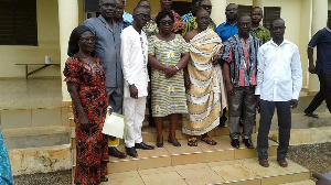 Members of the committee in a group photograph