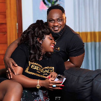 Tracey Boakye and her husband, Frank Badu Ntiamoah