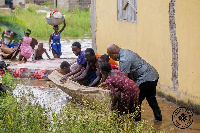 Ablakwa helps constituents affected by floods to salvage belongings