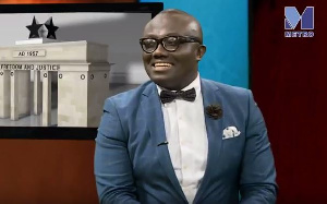 Nat Kwabena Adisi, EIB Network CEO, speaking on Good Evening Ghana