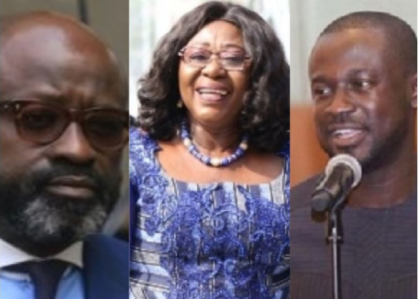 Nana Bediatuo Asante, Akosua Frema Osei-Opare and Eugene Arhin