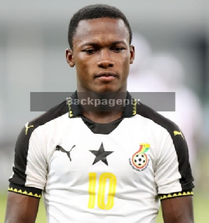 Toku scored the lpenalty that sent Ghana to the finals