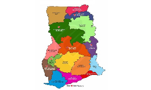 Political Map Of Ghana