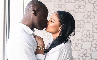 Chris Attoh and late wife Bettie