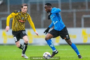 Karim Sadat in action in the Swedish league