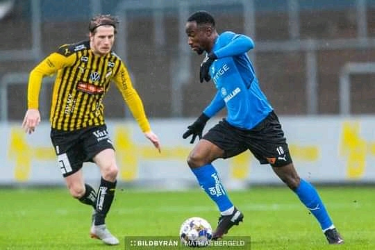 Karim Sadat in action in the Swedish league