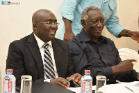 Dr Bawumia and Former President John Agyekum Kufuor