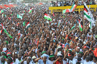 File photo: NDC supporters at a rally