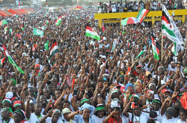 File photo: NDC supporters at a rally