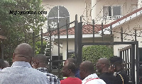 Leading NPP members visited the late MPs home on Tuesday morning