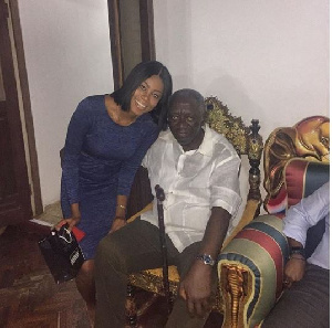 Yvonne Nelson President Kufuor22