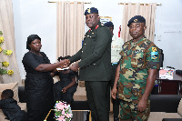 UNISFA GH1  donates a sum of USD$5,000 to the family of the late Sgt Acquah Gilbert