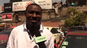 A Nigerian trader in Ghana