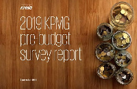 The request was made in the 2019 KPMG pre-budget survey report