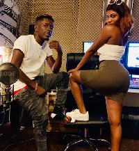 Shatta Wale and Wendy Shay