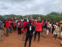 The residents were demanding GHS 21 million from the gold mining company