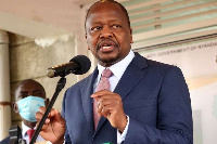 Health Cabinet Secretary Mutahi Kagwe,  PHOTO | MOH