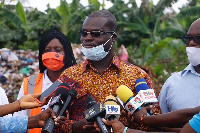 Municipal Chief Executive of Sefwi Wiawso, Owusu Agyapong