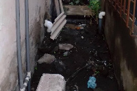 The residents complained that the sewage system has created environmental unfriendliness