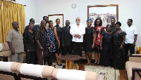 Former President John Rawlings pays tribute to the late Prof. Atukwei Okai