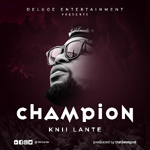 Cover art for Knii Lante's 'Champion'