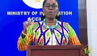 Communications and Digitalisation minister, Mrs. Ursula Owusu-Ekuful