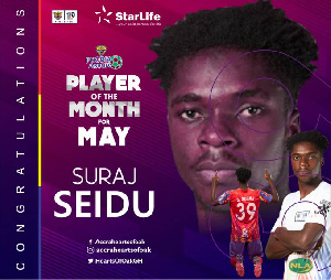 Accra Hearts Of Oak Midfielder, Suraj Seidu