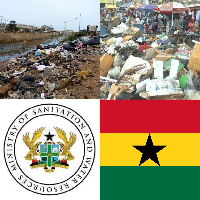 The trash in Ghana has become an eyesore and a political flashpoint