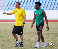 Patrick Greveraars during a training session