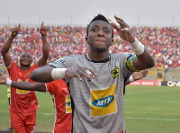 Kotoko goalie Felix Annan