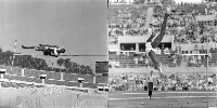 Major General Robert Kotei during the Rome Olympics Games in 1960