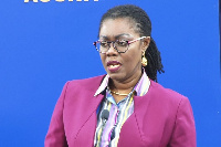 Communications Minister, Mrs Owusu-Ekuful