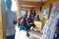 Photo of registrants at an MTN center