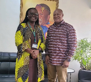 The Kumasi mayor, Sam Pyne