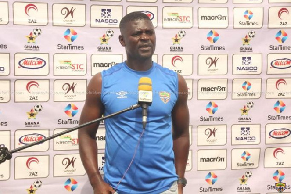 Head coach of Hearts of Oak, Samuel Boadu