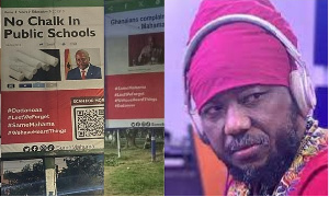 Mahama's billboards and Blakk Rasta