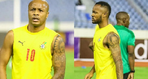 Black Stars Duo, Andre Dede Ayew And Jordan Ayew