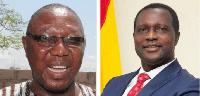 Clement Apaak and Education Minister Yaw Osei Adutwum