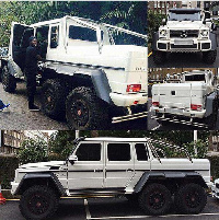 Sulley Ali Muntari also owns a Mercedes G Class