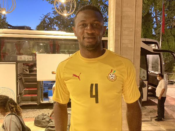 Defender Opoku doubt if he will play the Black Stars game against Qatar