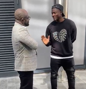 Kurt Okraku meets Salisu Mohammed