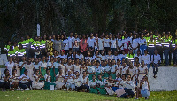 The female students of some selected universities, SHS's with female staff of Obuasi mine