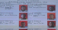 File photo of Togolese nationals identified in Ghana's voter roll