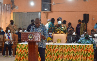 President Akufo-Addo on Thursday rounded up a tour of the Upper East Region