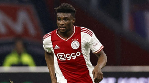 Kudus bagged his first hat-trick at Ajax on Thursday