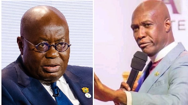 Prophet Kofi Oduro and President Akufo-Addo