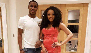 Odion Ighalo and Sonia Adesuwa