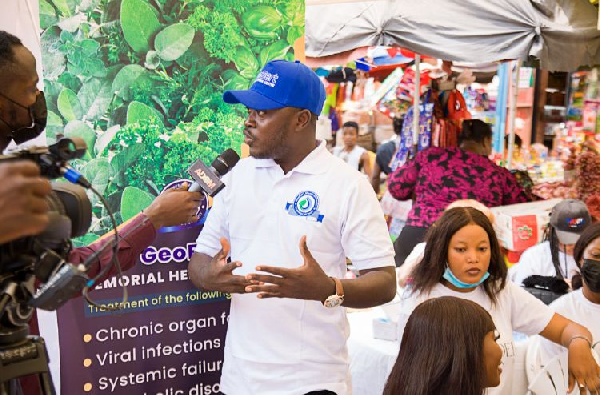 Daniel Duncan, Head, GeoBert Memorial Herbal Centre Accra Branch